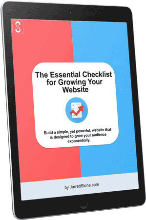 Website Growth Checklist Tablet Display PNG