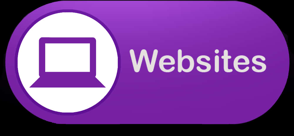 Websites Button Icon PNG