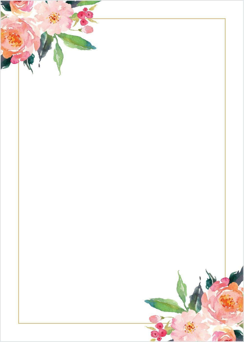 Unique, classic and inspiring wedding card background