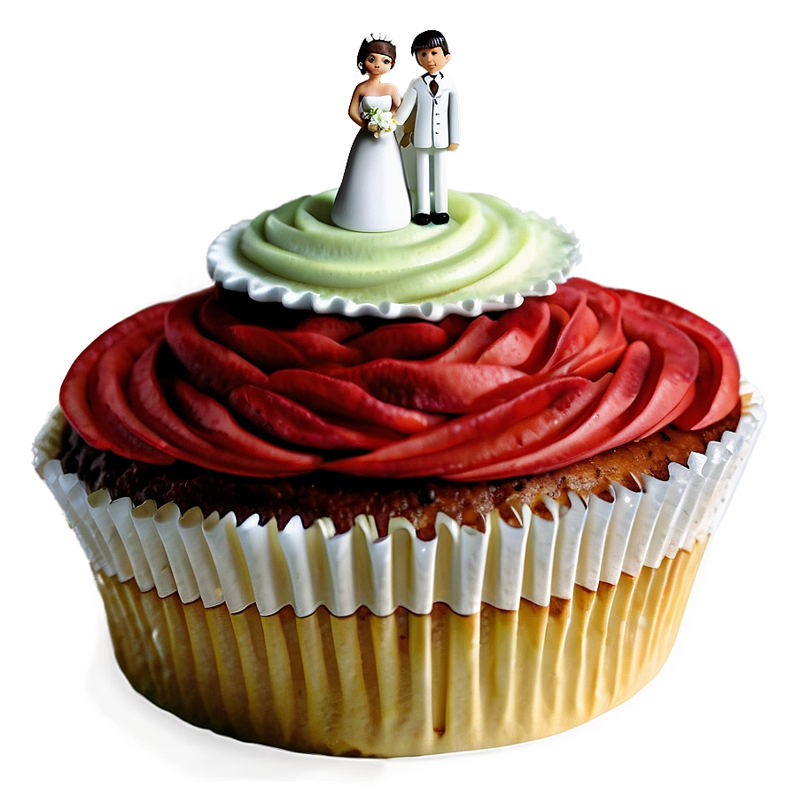 Wedding Cupcakes Png 06112024 PNG