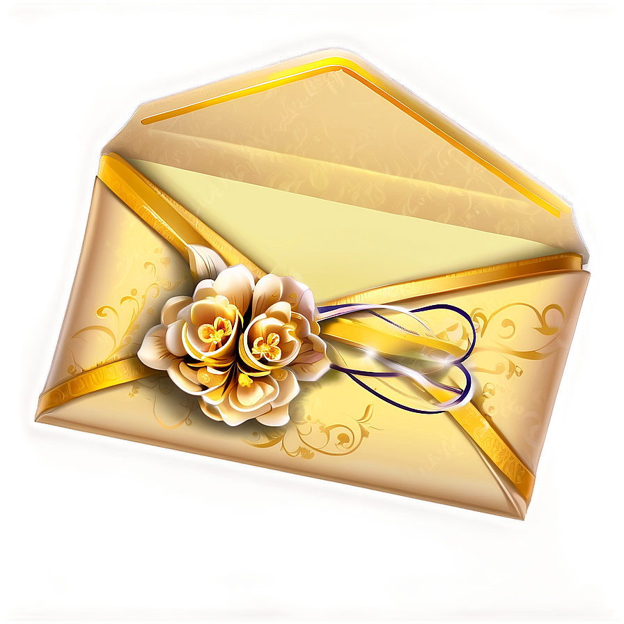 Wedding Envelope Png 05252024 PNG
