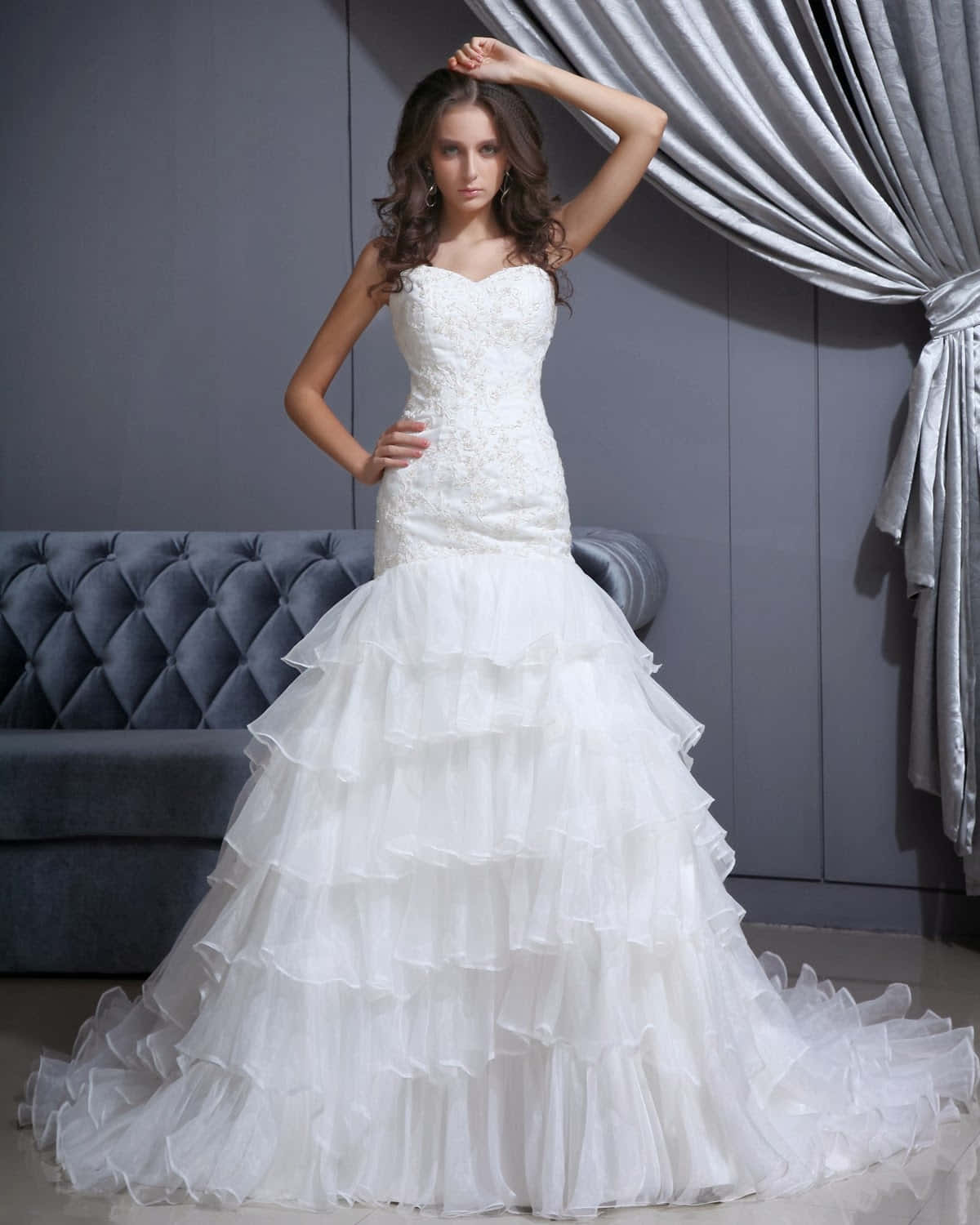"Put the Finishing Touches on Your Special Day with a Beautiful Wedding Gown."