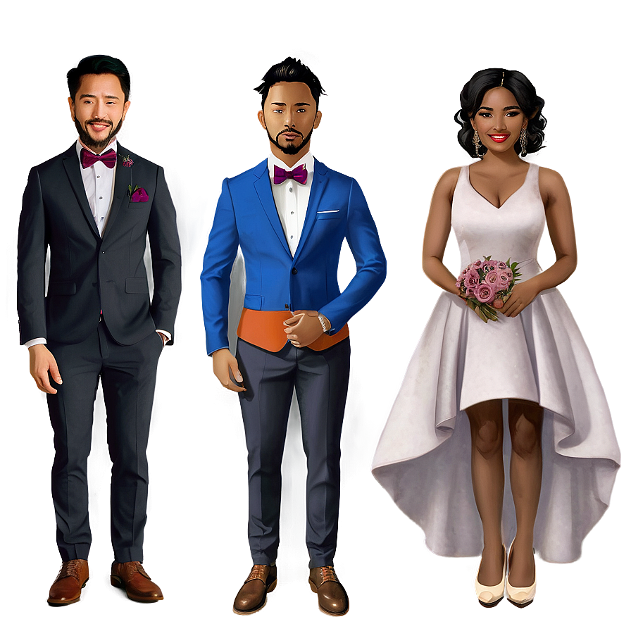 Wedding Guest Attire Png 41 PNG