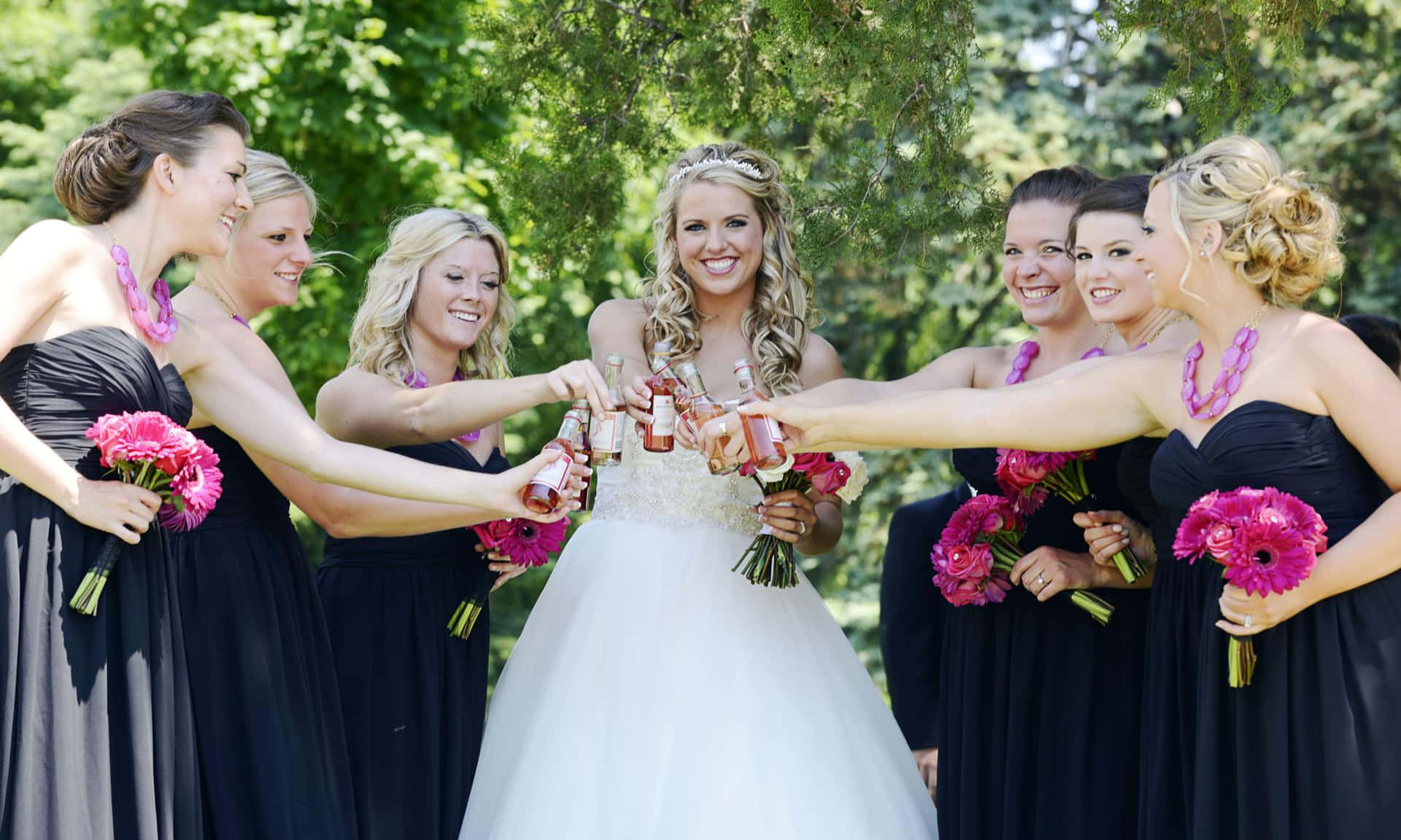 Wedding Party Bridesmaids Picture