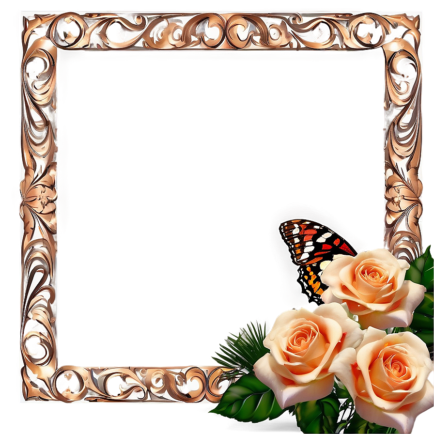 Wedding Photo Frame Png 7 PNG
