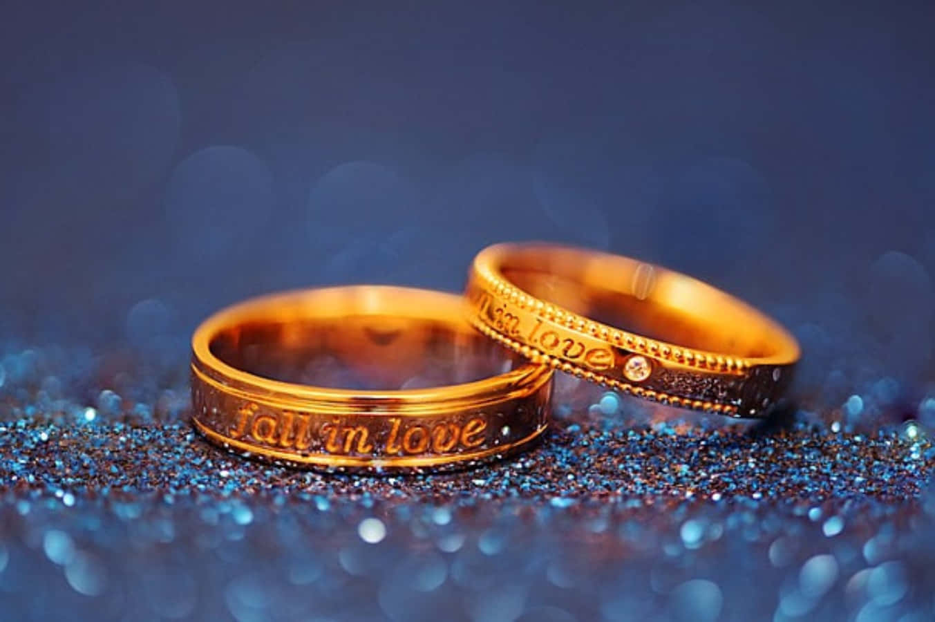 Gold Wedding Rings Picture
