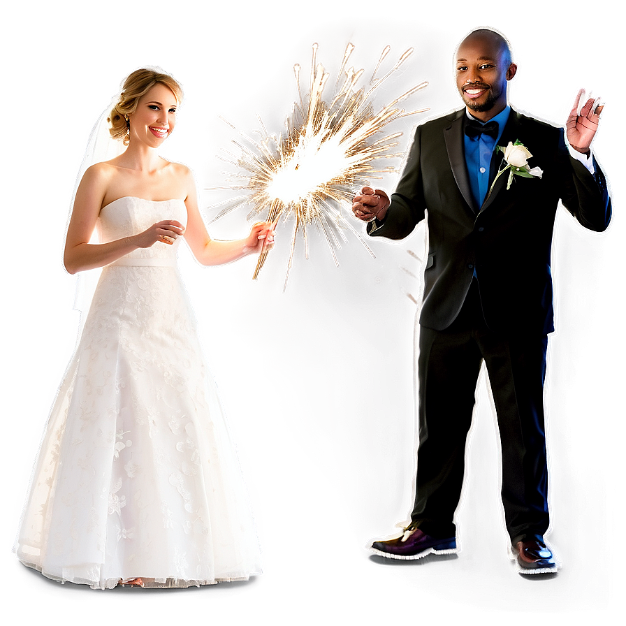 Download Wedding Sparkler Send-off Png 06112024 | Wallpapers.com