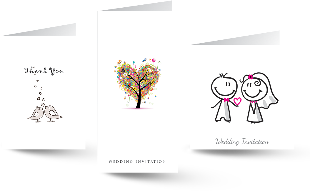 Wedding Stationery Set PNG