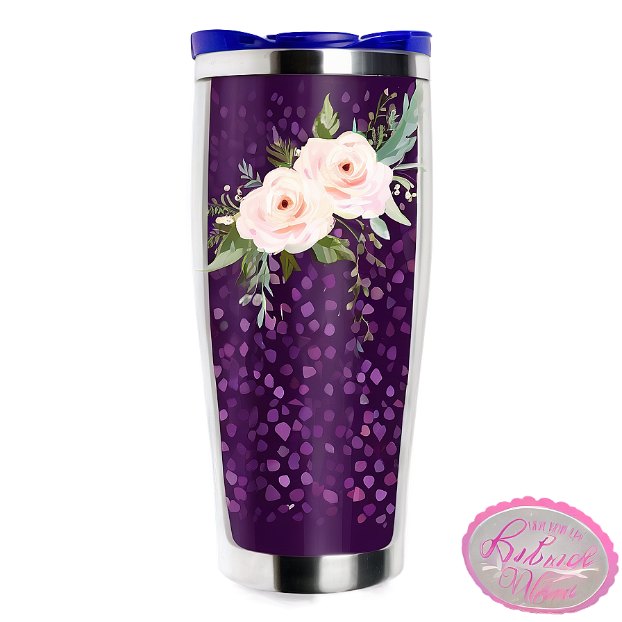Wedding Tumbler Design Png 06122024 PNG