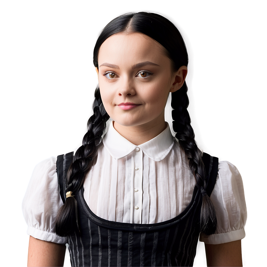 Wednesday Addams Smirk Png 83 PNG