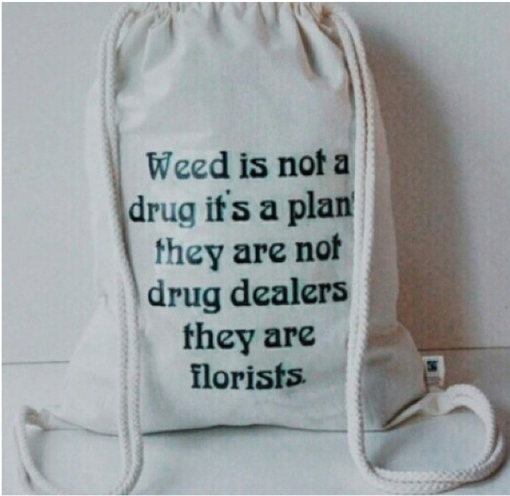 Weed Florists Statement Bag PNG
