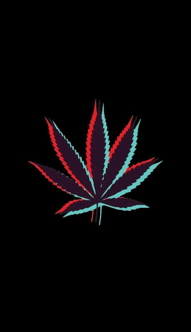Aesthetic Marijuana Leaf Wallpaper