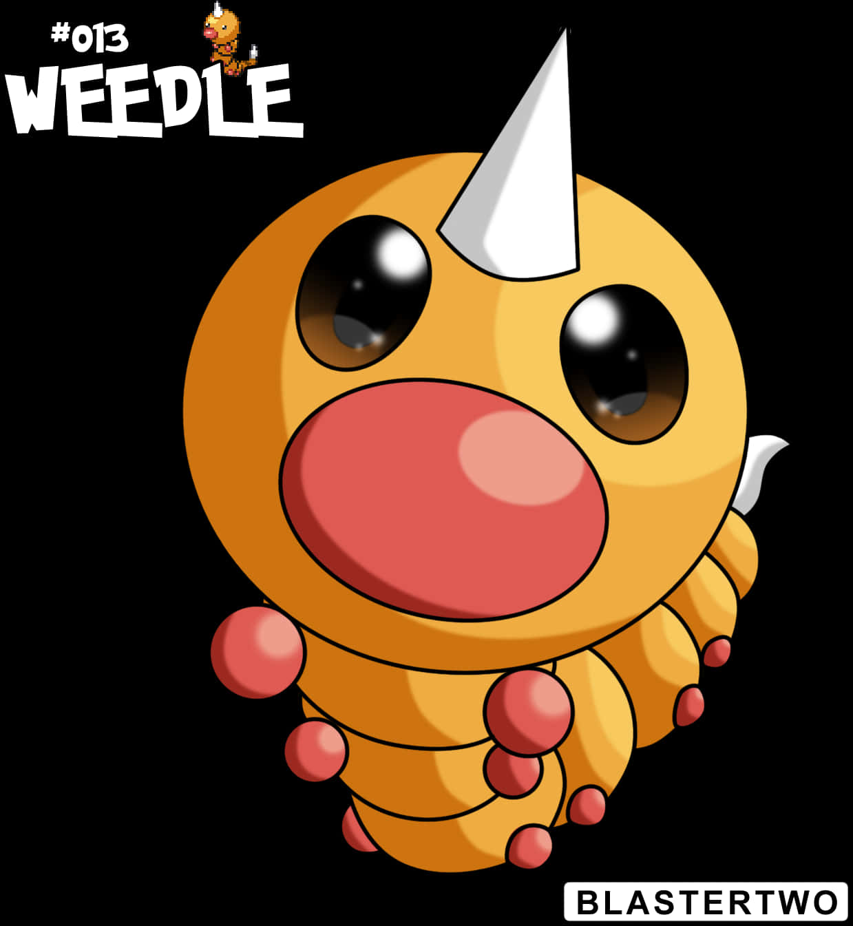 Weedle Pokemon Artwork013 Wallpaper