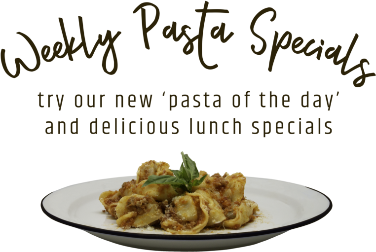 Weekly Pasta Specials Advertisement PNG