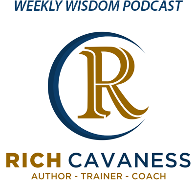 Weekly Wisdom Podcast Rich Cavaness Logo PNG