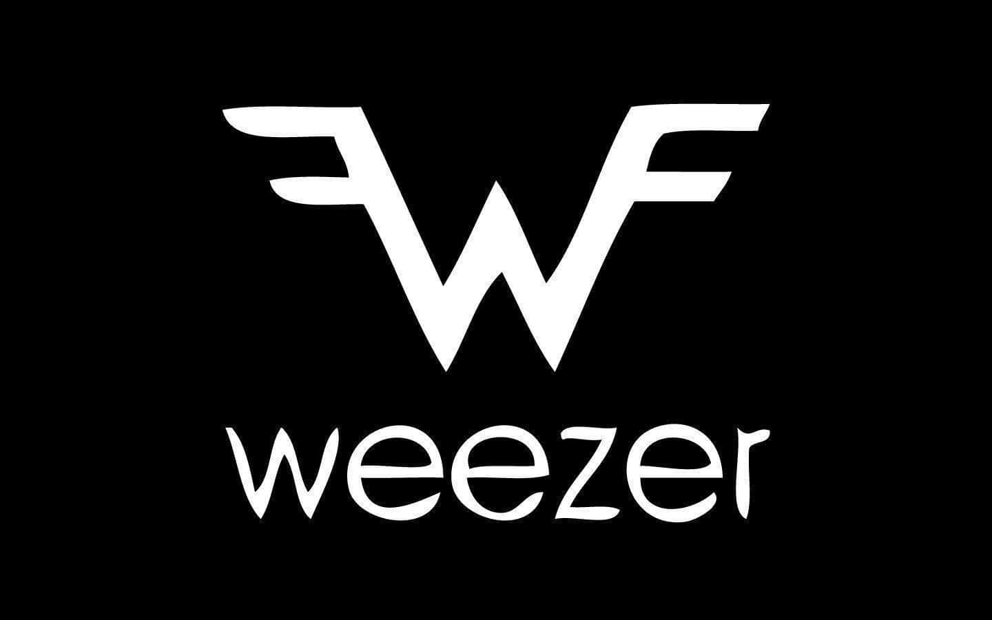 Logo Du Groupe Weezer En Noir Et Blanc Fond d'écran