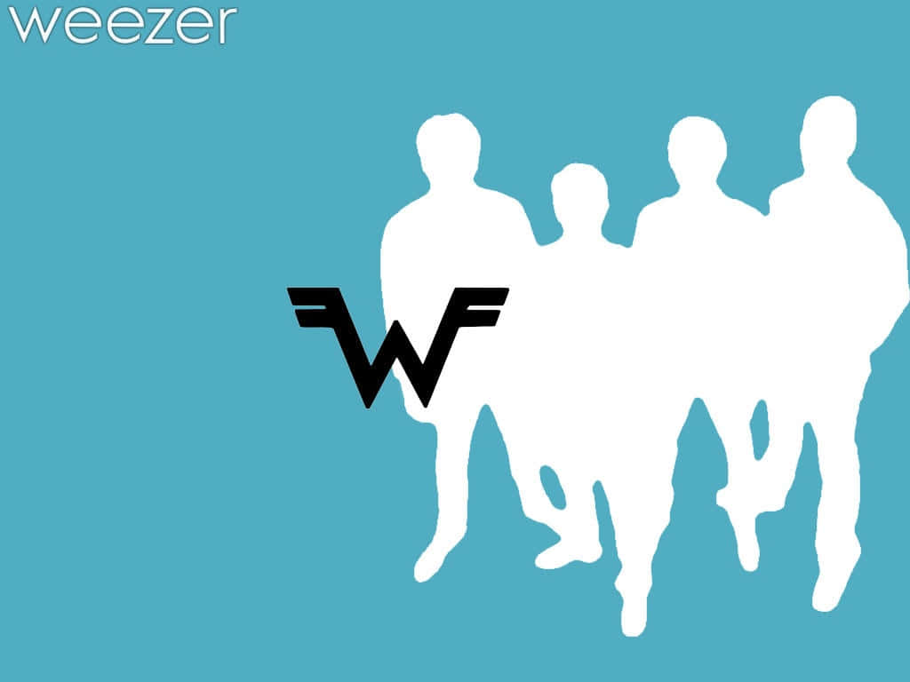 Silhouette De Groupe Weezer Fond d'écran