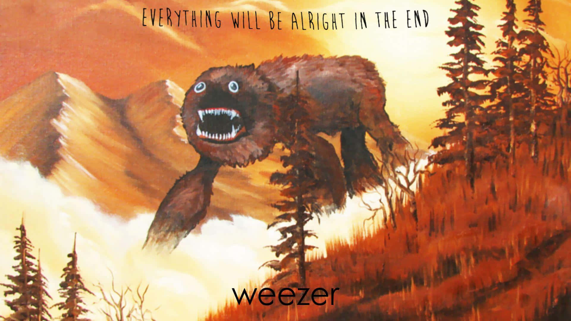 Weezer Everything Will Be Alright In The End Album Art Wallpaper