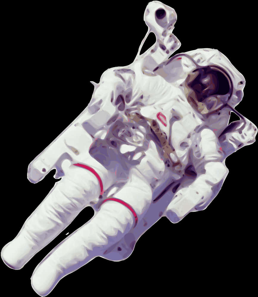 Weightless Astronautin Space PNG