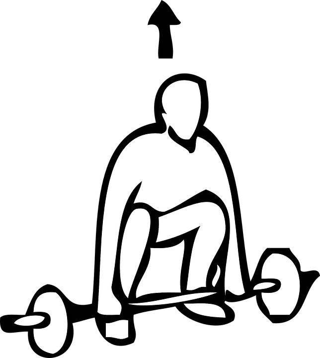 Weightlifting Icon Deadlift PNG