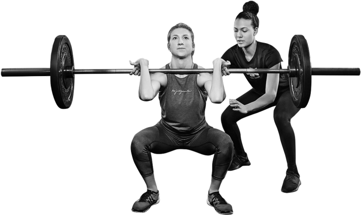 Weightlifting Training Assistance Spotter PNG