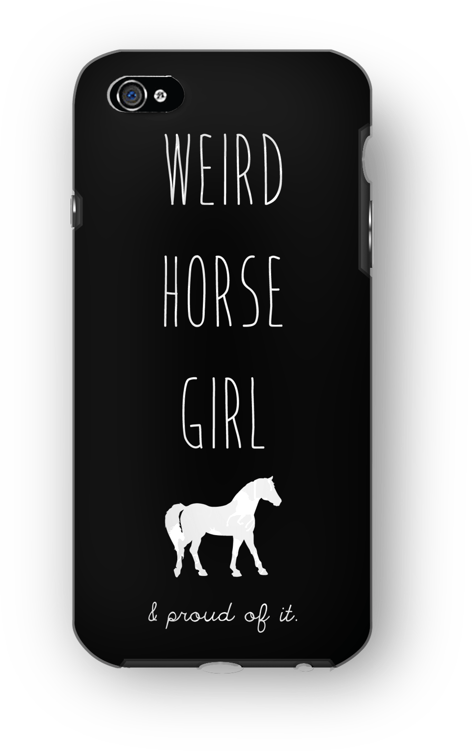 Weird Horse Girl Phone Case SVG