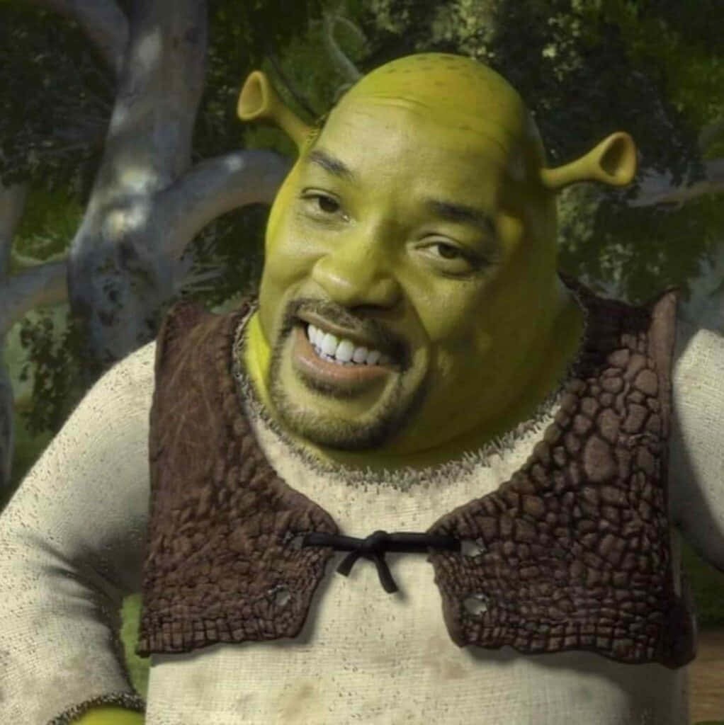 Weird Shrek Profile Picture