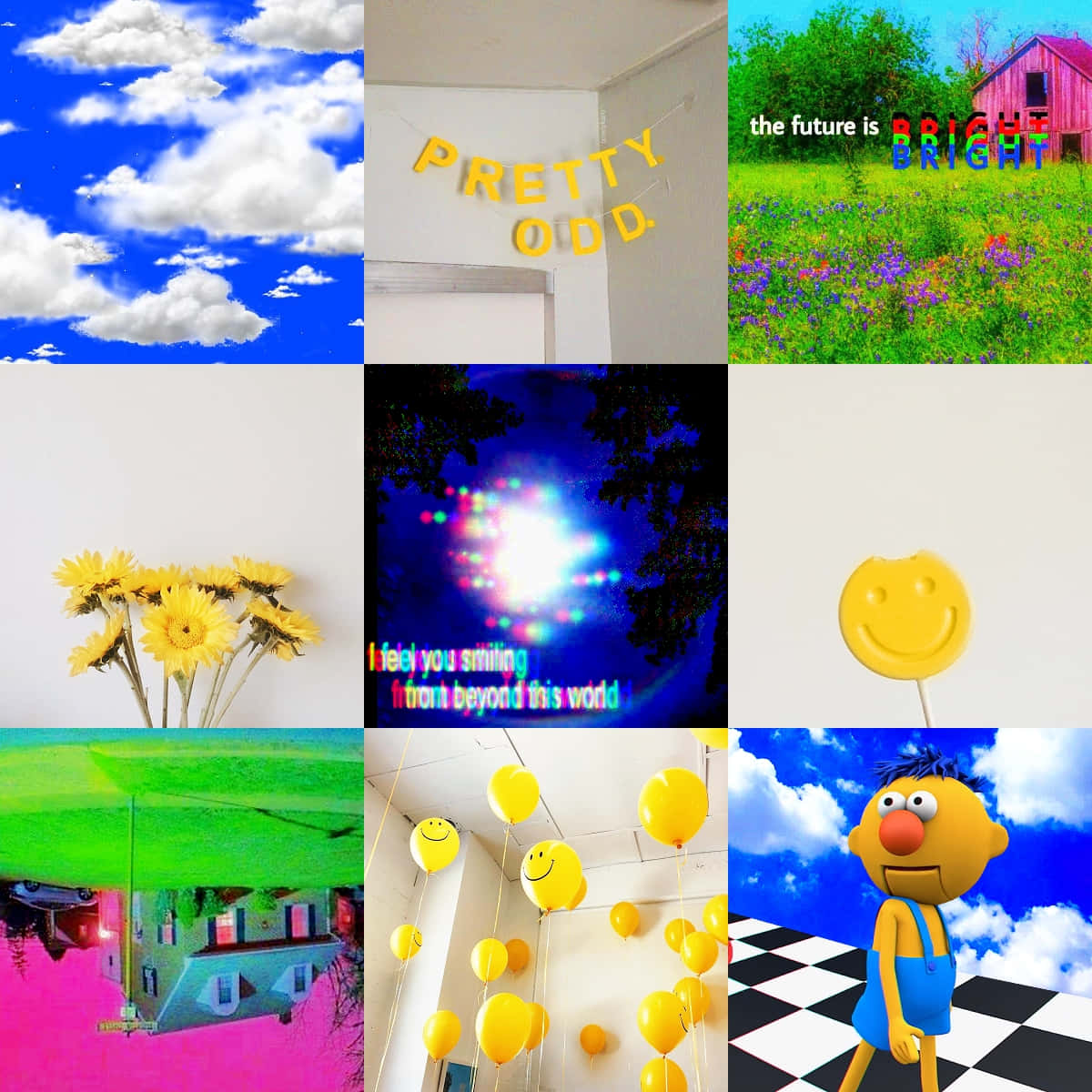 Weirdcore Collage Aesthetic.jpg Wallpaper