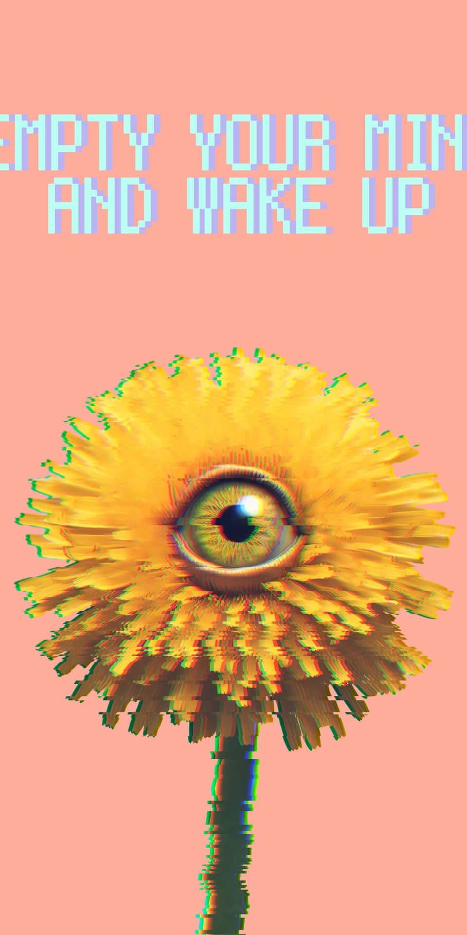 Weirdcore Dandelion Eye Mantra.jpg Wallpaper