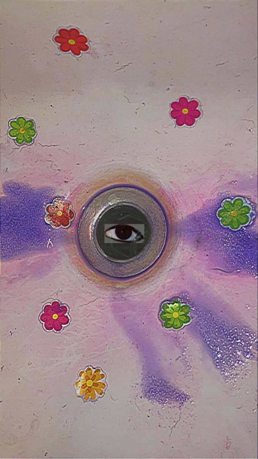 Weirdcore Eyeball Rainbow