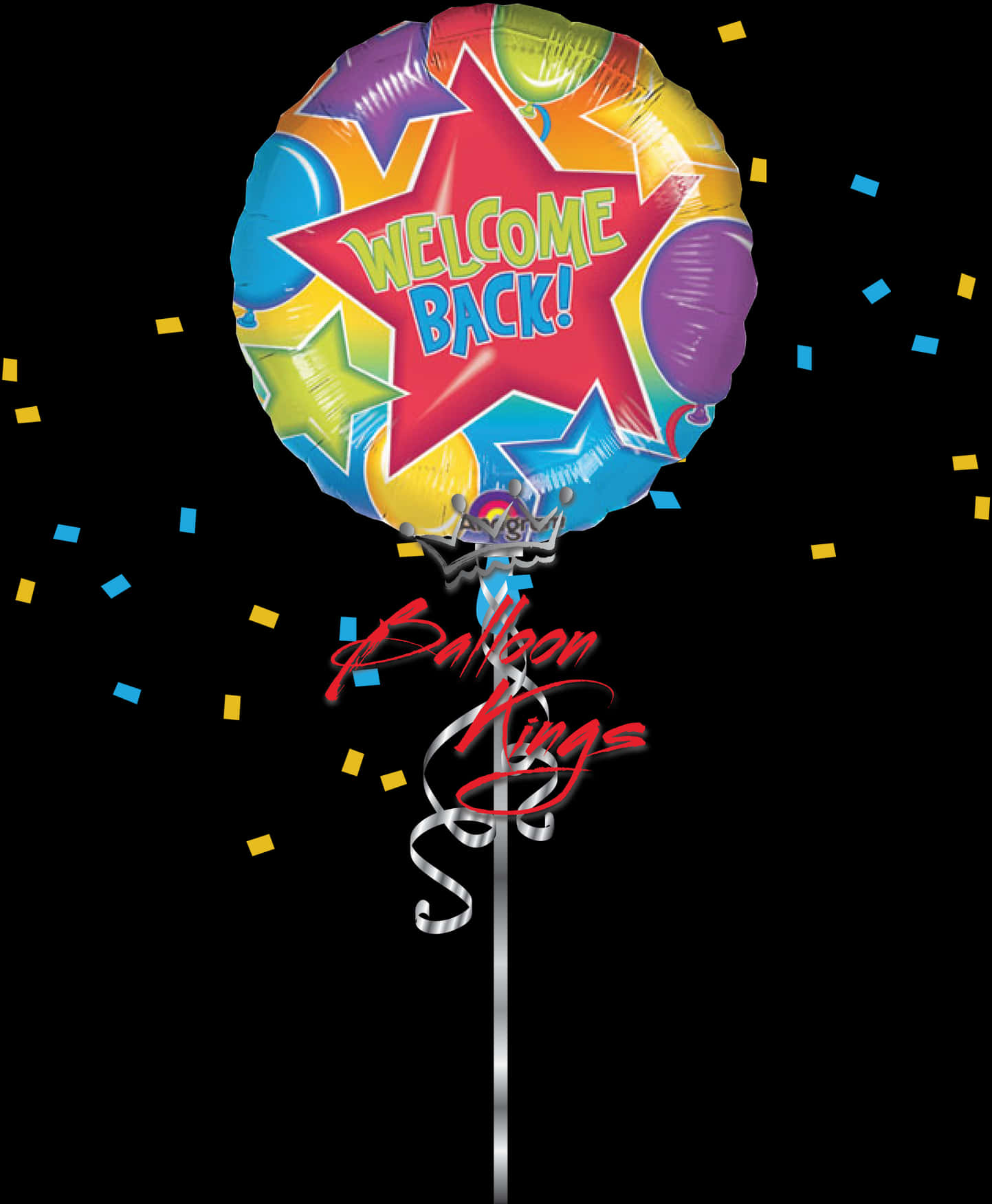 Welcome Back Celebration Balloon PNG