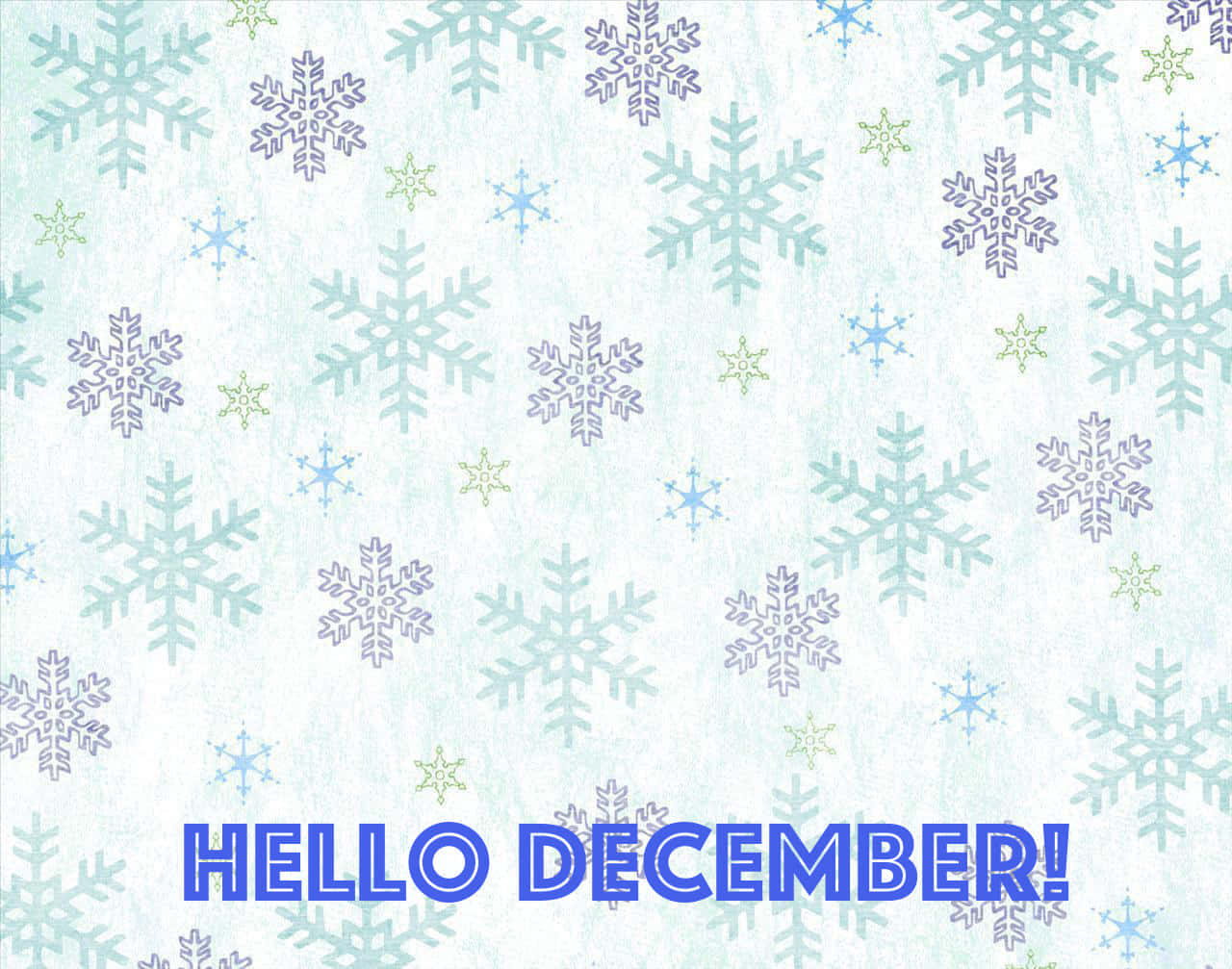 Velkommen december og glæden ved ferien! Wallpaper