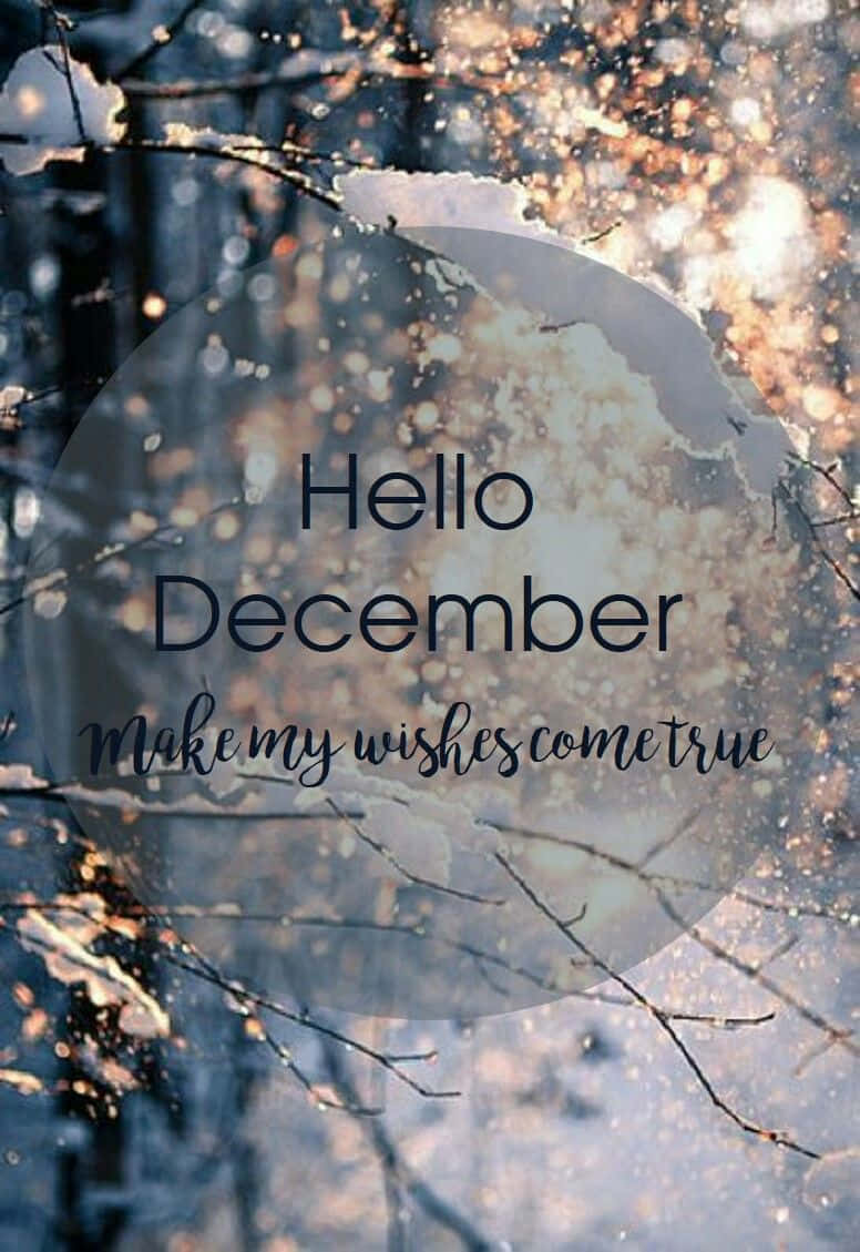Velkommen december! Wallpaper