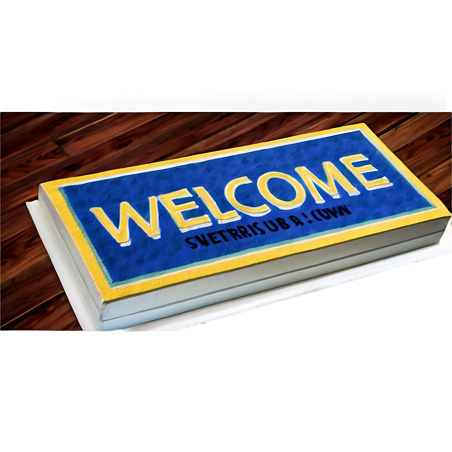 Welcome Door Mat Png 73 PNG