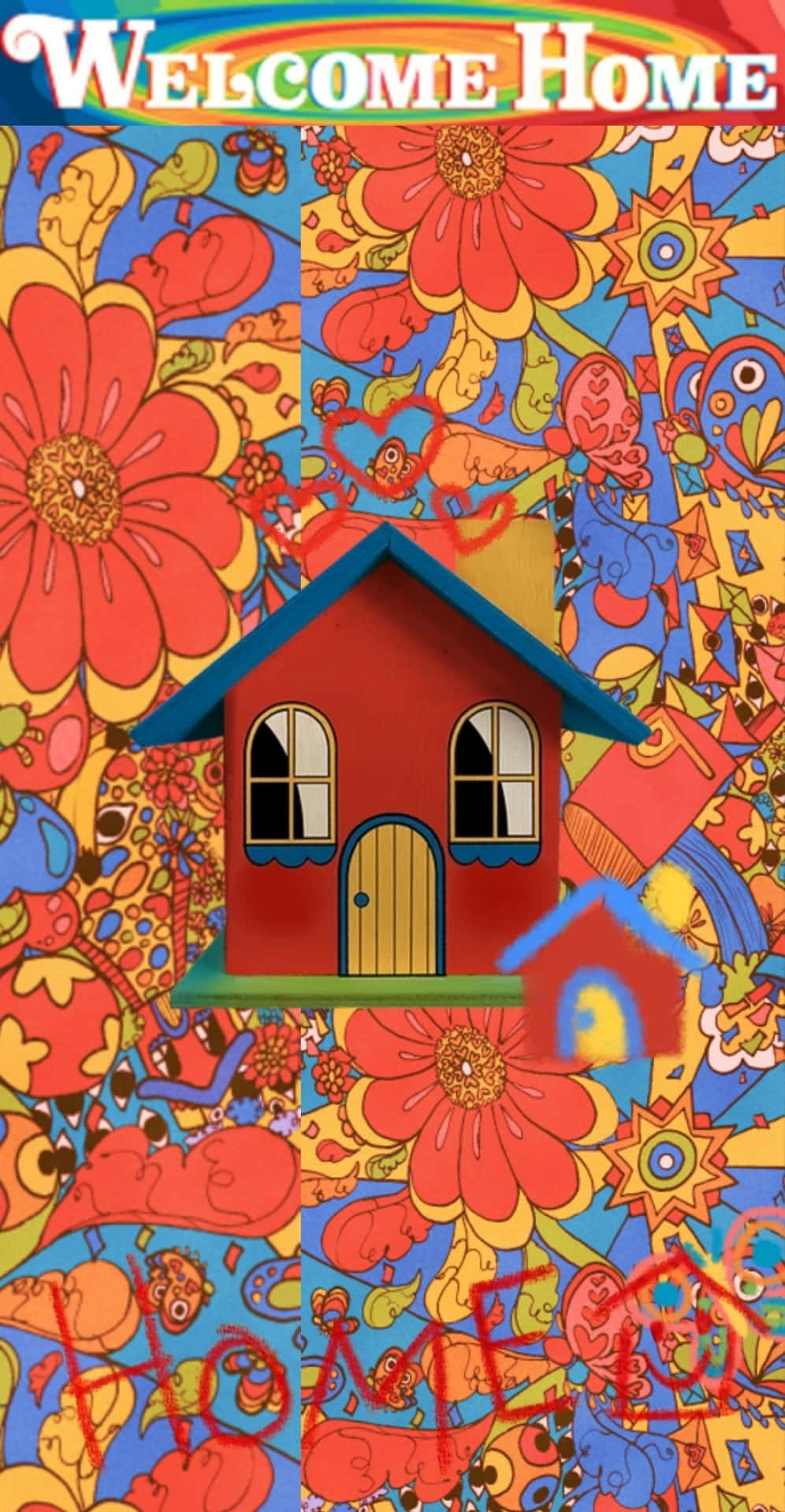 Welcome Home Puppet Show Backdrop Wallpaper