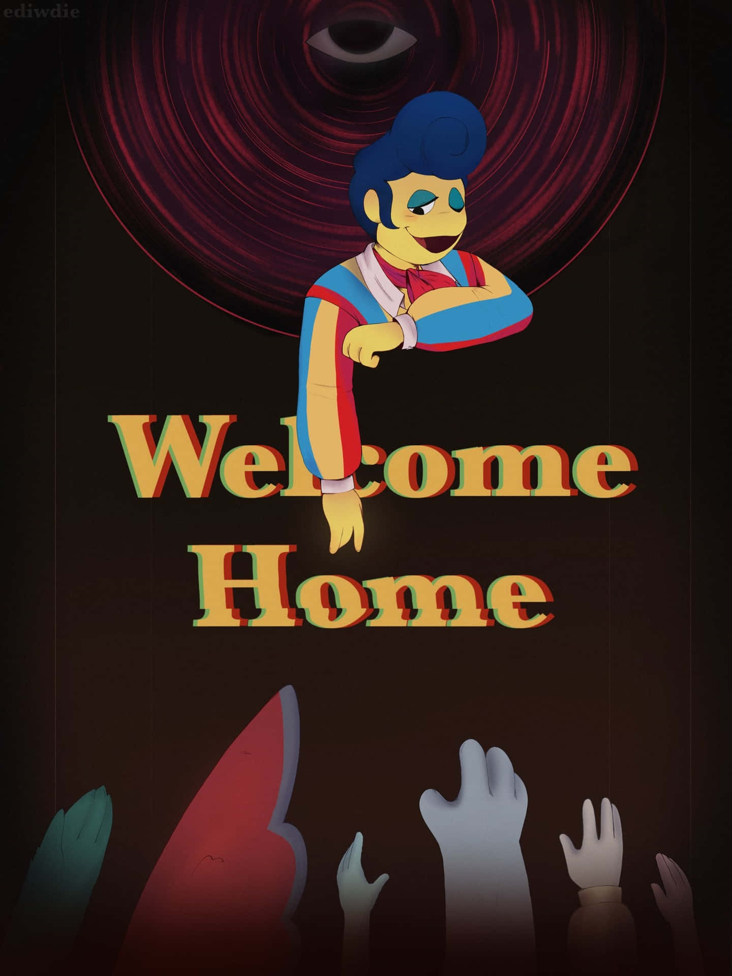 Welcome Home Puppet Show Poster Wallpaper