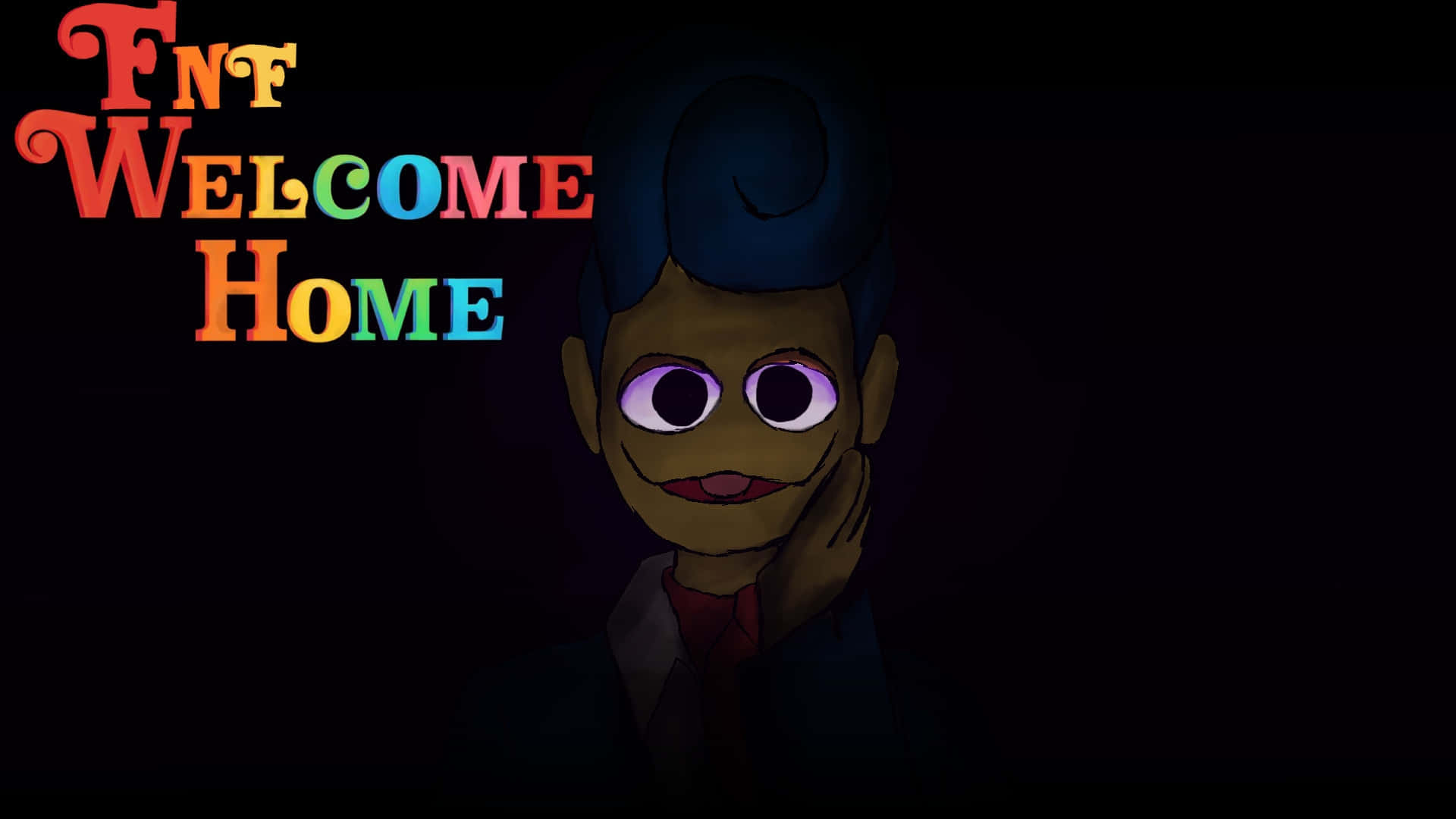Welcome Home Puppet Show Title Graphic Wallpaper