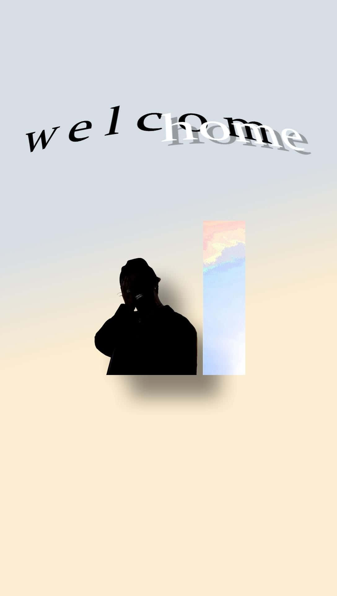 Welcome Home Silhouette Wallpaper