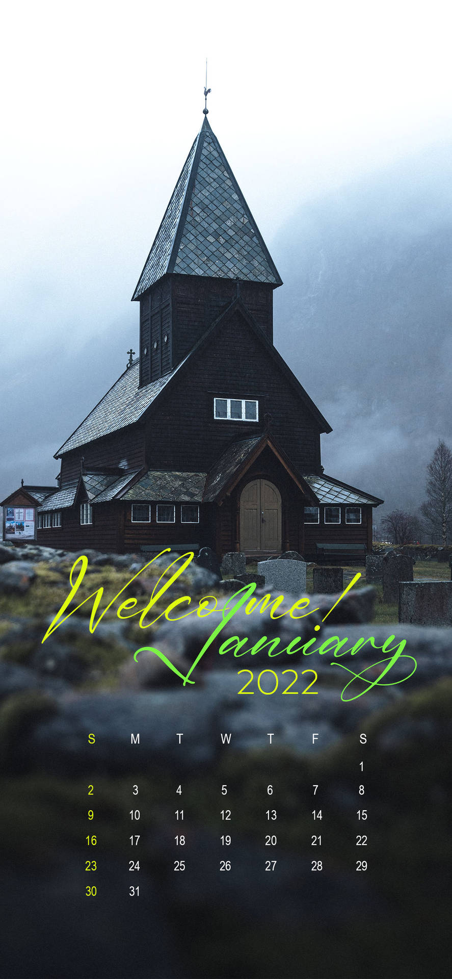 Welcome January Church Picture