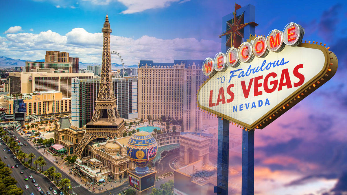 Welcome To Fabulous Paris Las Vegas Nevada Wallpaper