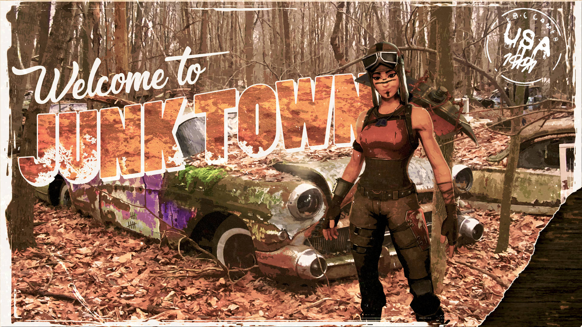Welcome To Junk Town Renegade Raider Fortnite