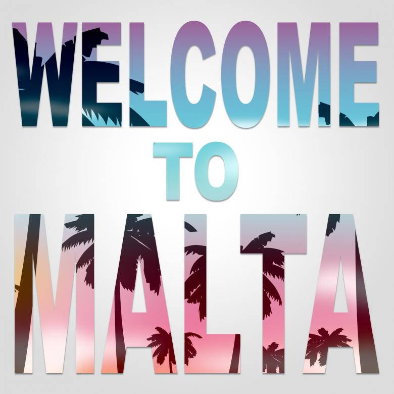 Välkommentill Malta. Wallpaper