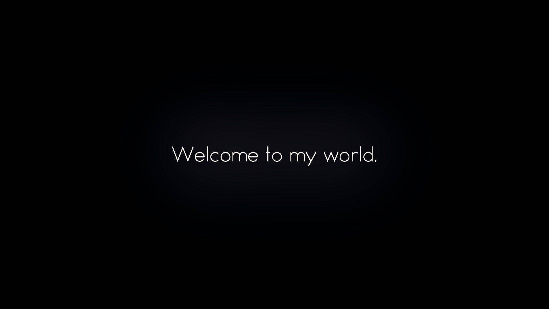 Välkommentill Min Värld. Wallpaper
