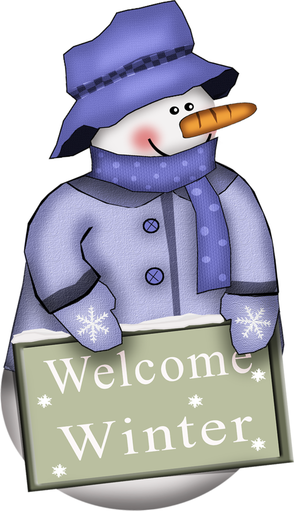 Download Welcome Winter Snowman Clipart.png | Wallpapers.com