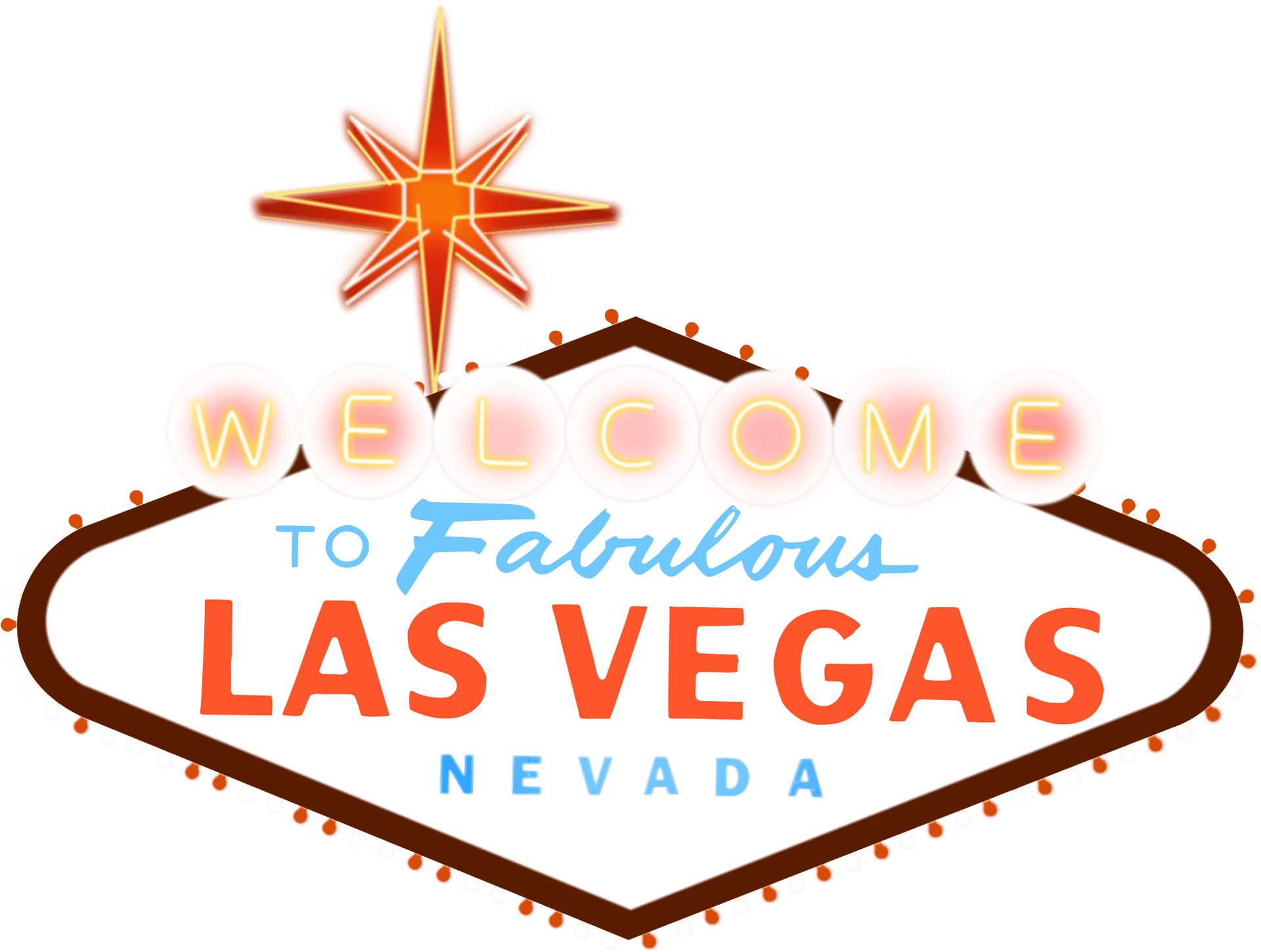 Welcometo Fabulous Las Vegas Sign PNG