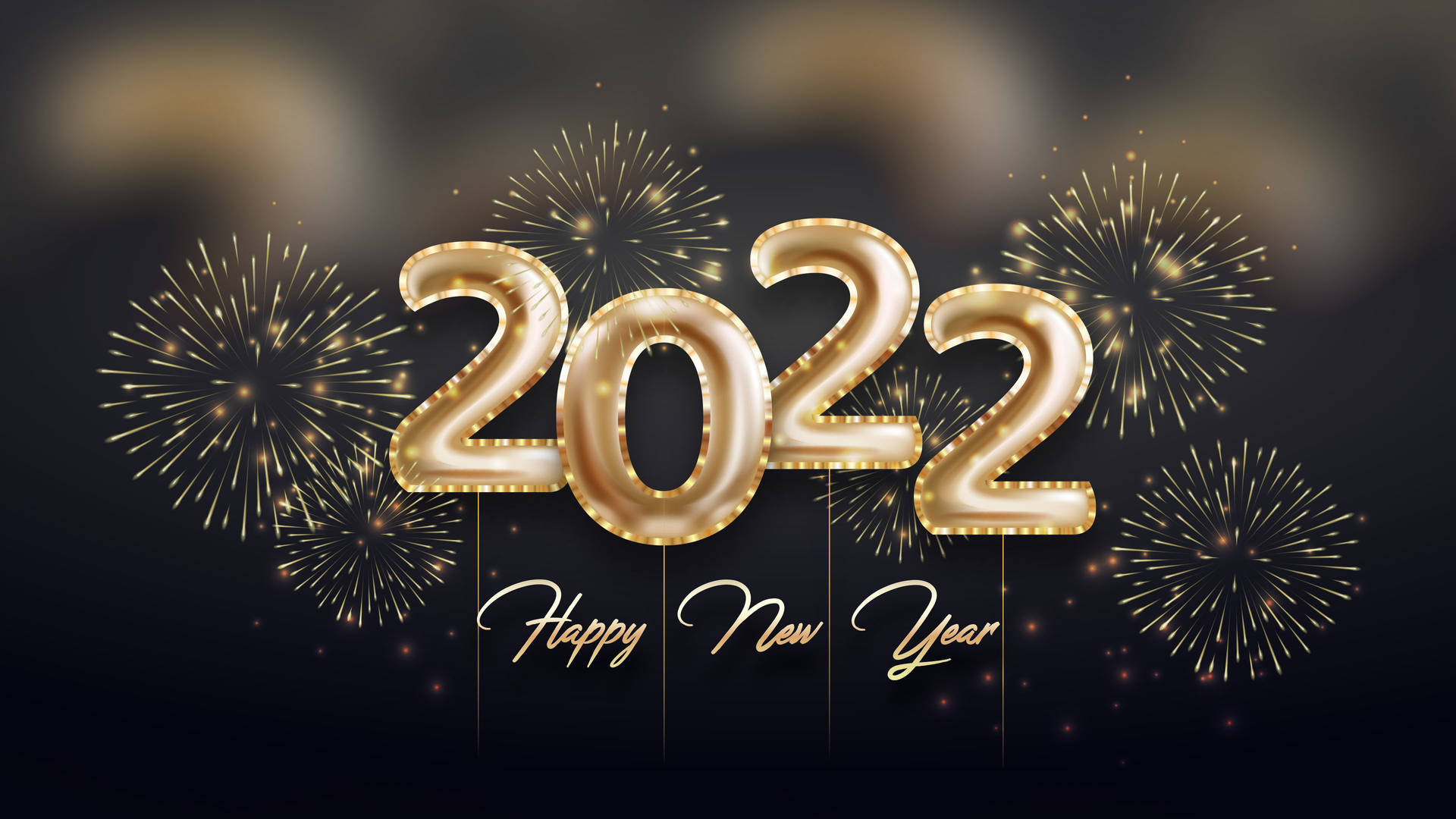 Welcoming 2022 With Joy And Bliss Wallpaper
