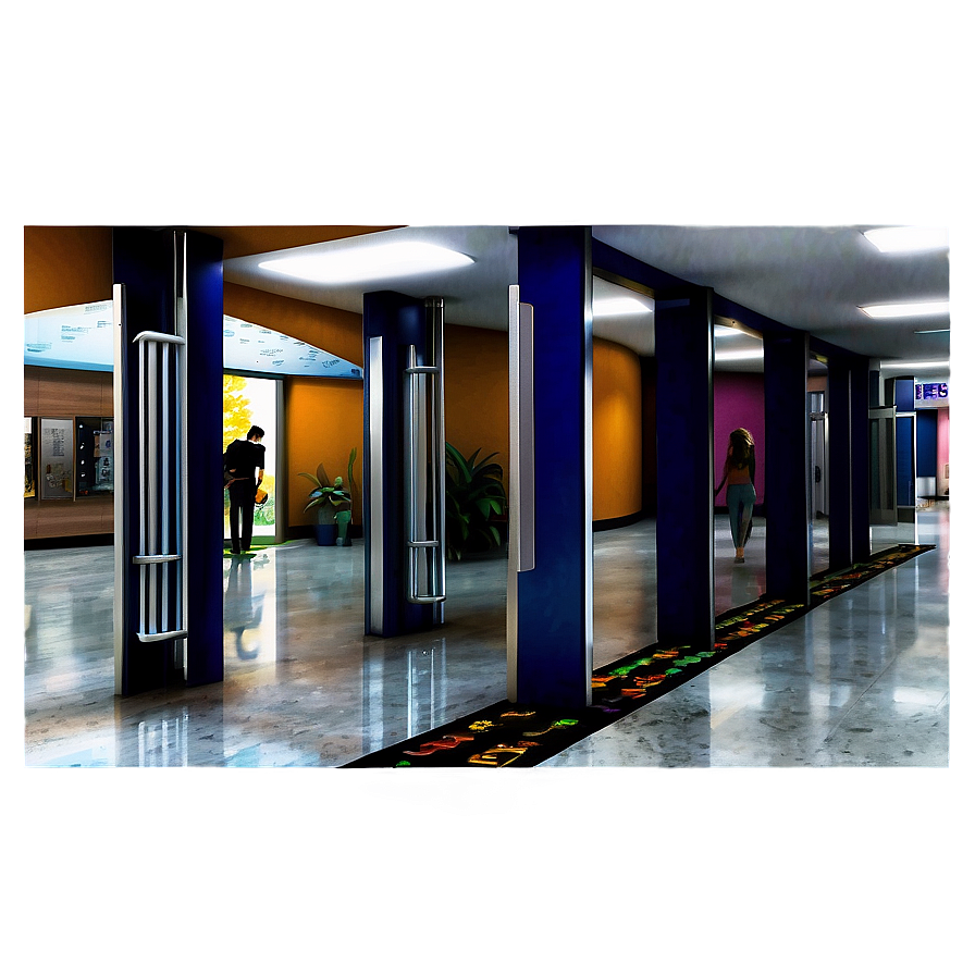 Welcoming Hallway Entrances Png 06242024 PNG