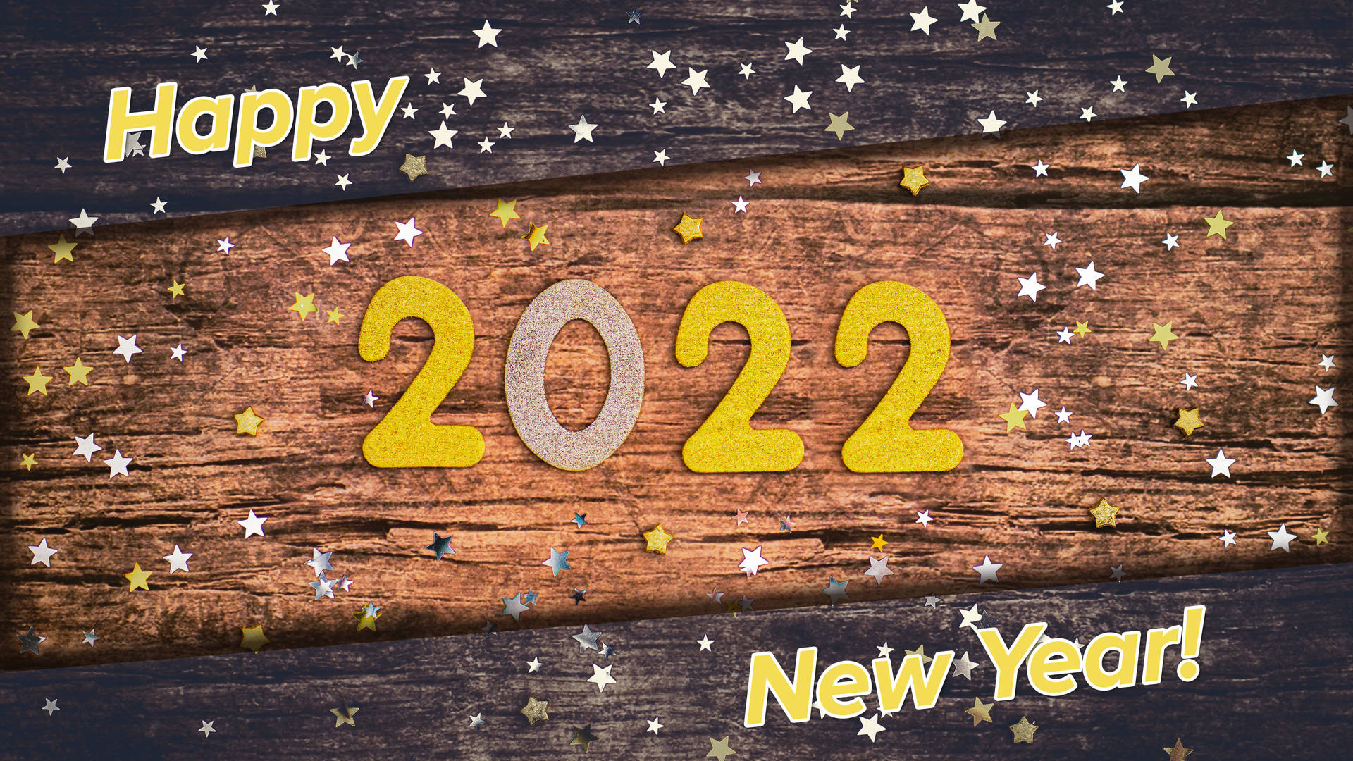 "welcoming New Year 2022 With Hope And Happiness" Wallpaper