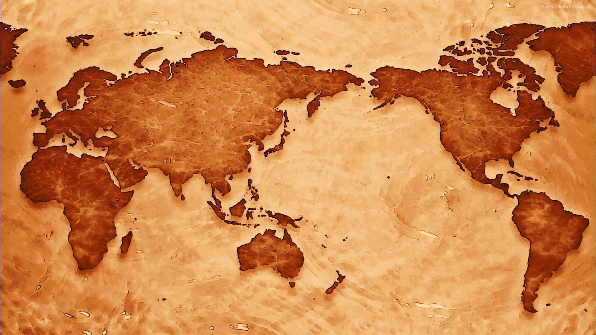 Weltkartehintergrundbild