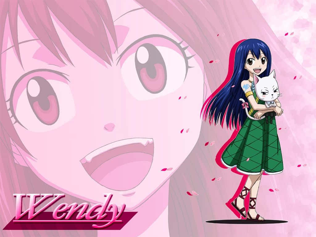 Wendy Marvell, the young Sky Dragon Slayer Wallpaper